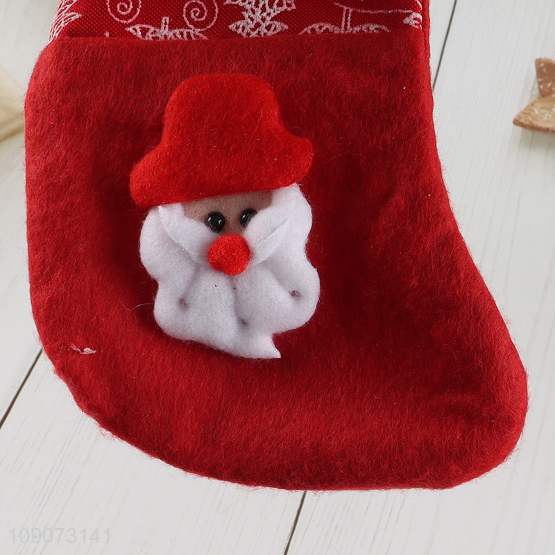 Best sale Christmas tree hanging Christmas stocking candy bag wholesale