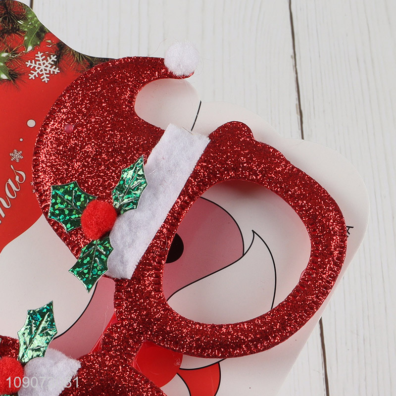 Online wholesale party supplies Christmas glasses Christmas decoration