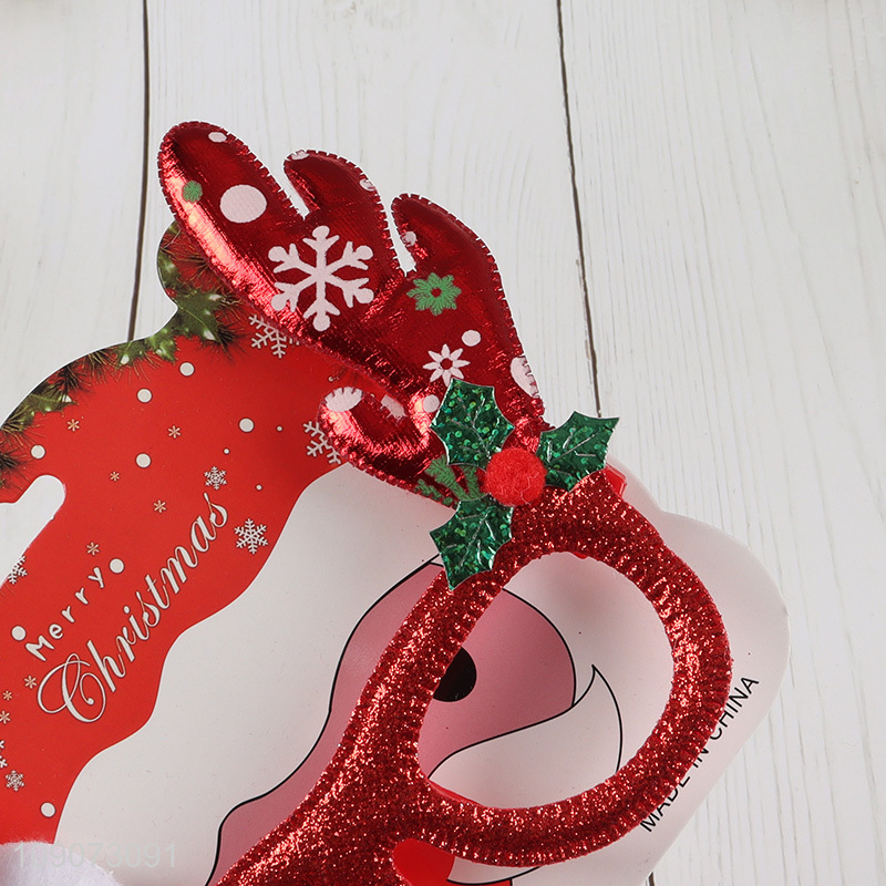 China products snowman shape party supplies Christmas glasses