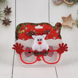 Yiwu market reindeer shape party supplies Christmas glasses for sale