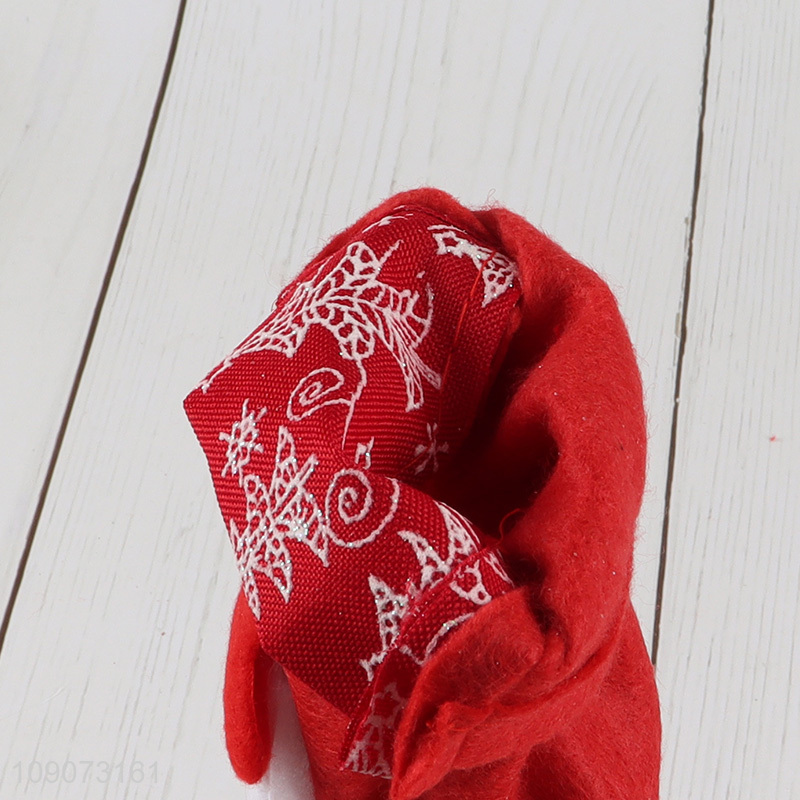 Best sale snowman hanging Christmas stocking candy bag for Christmas decoration