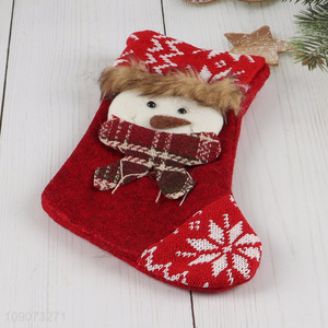 Good price hanging Christmas stocking candy bag gifts bag for Christmas tree