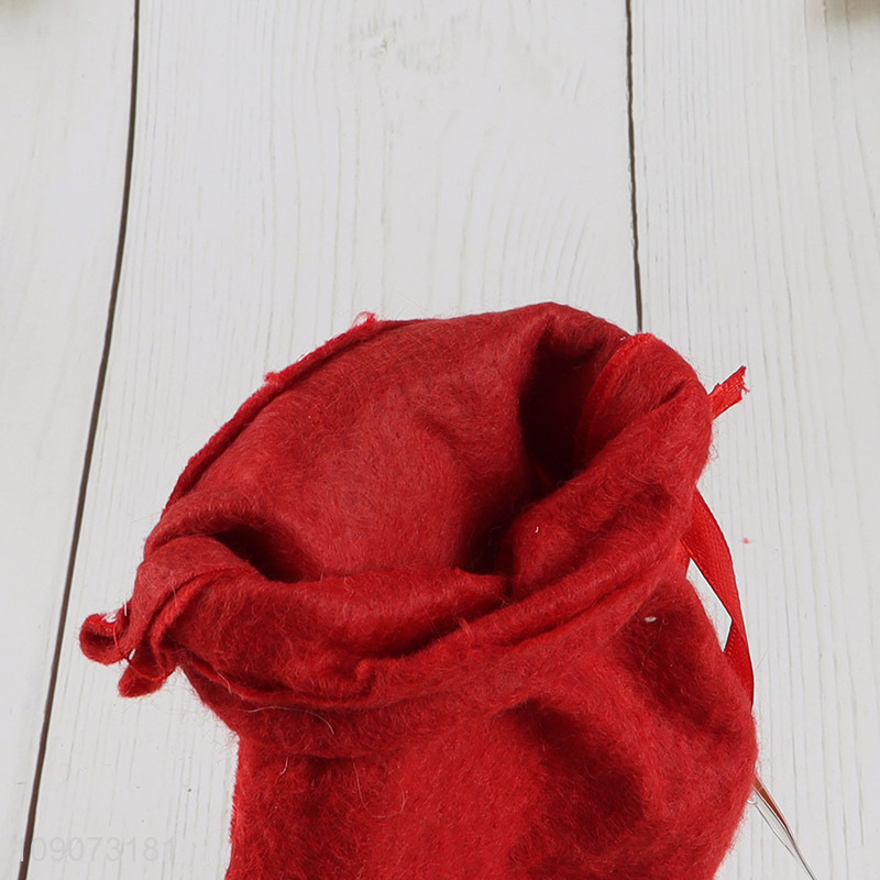 Hot products Christmas decoration hanging Christmas stocking candy bag