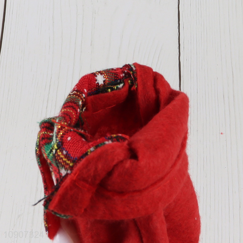 Best quality Santa claus hanging Christmas stocking candy bag gifts bag