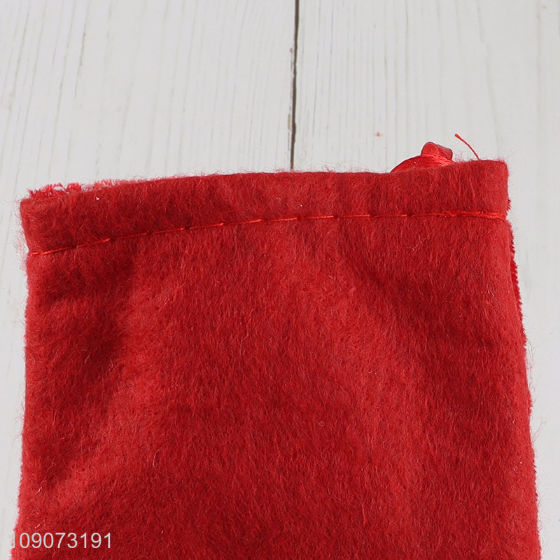 Hot items Santa claus hanging Christmas stocking candy bag for xmas tree