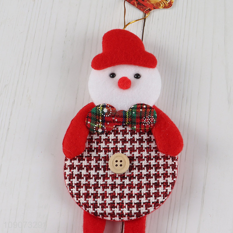 Online wholesale snowman shape Christmas hanging ornament decoration