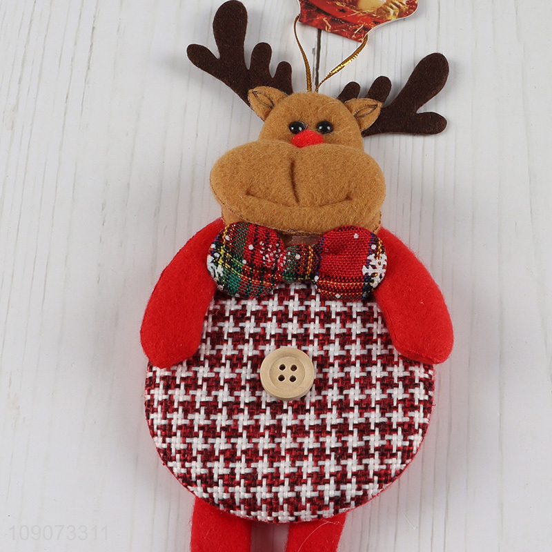 Good quality reindeer shape Christmas tree Christmas hanging ornament
