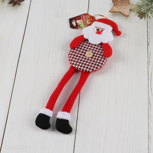 Factory wholesale Santa claus shape Christmas hanging ornament for xmas tree