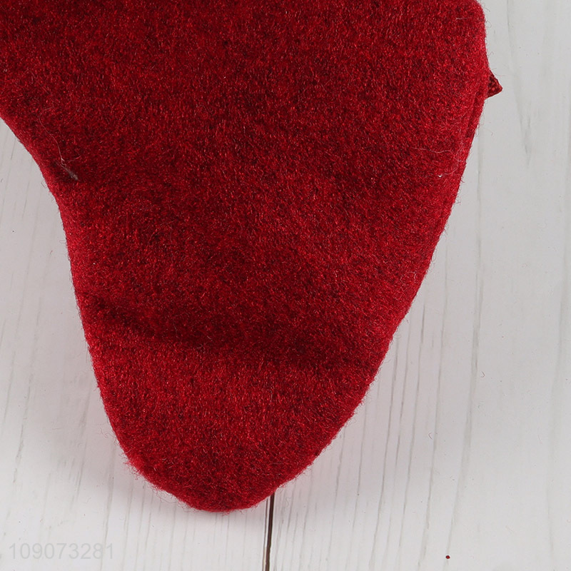 Factory supply Christmas decoration hanging Christmas stocking candy bag