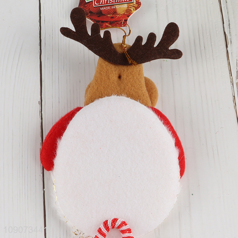 Hot products reindeer shape Christmas hanging ornament for xmas tree