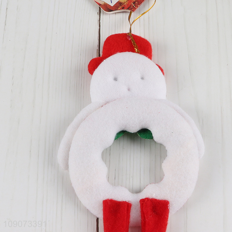 Hot products Christmas decoration snowman Christmas hanging ornament for sale