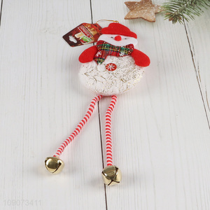 Yiwu market snowman shape Christmas hanging ornament for Christmas tree