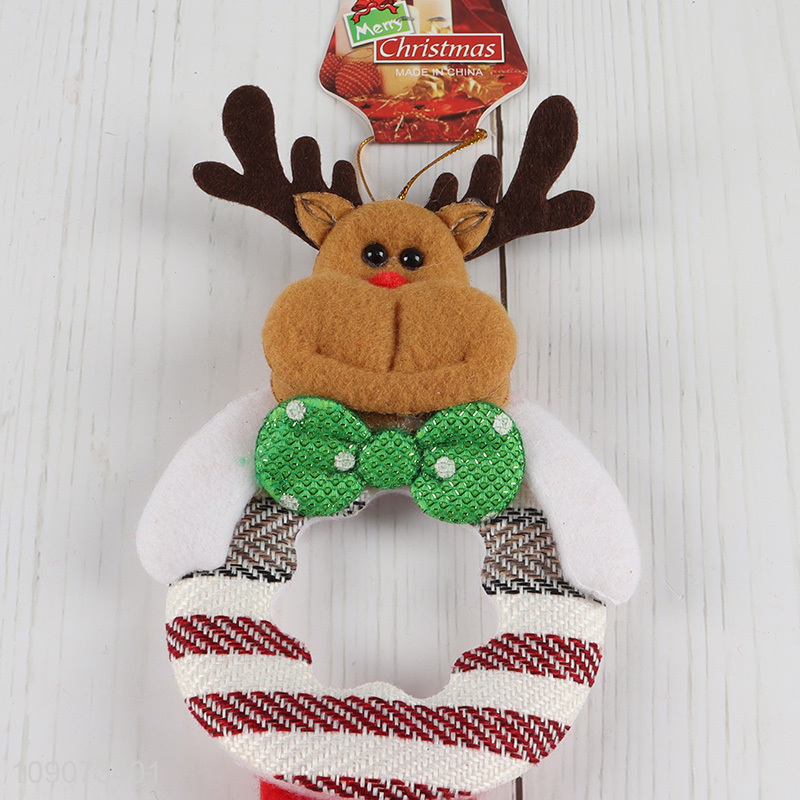 Best quality reindeer shape Christmas decoration Christmas hanging ornament