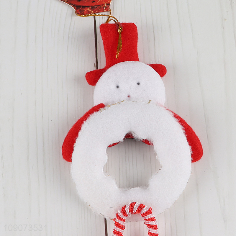 New products snowman shape Christmas hanging ornament Christmas tree decoration