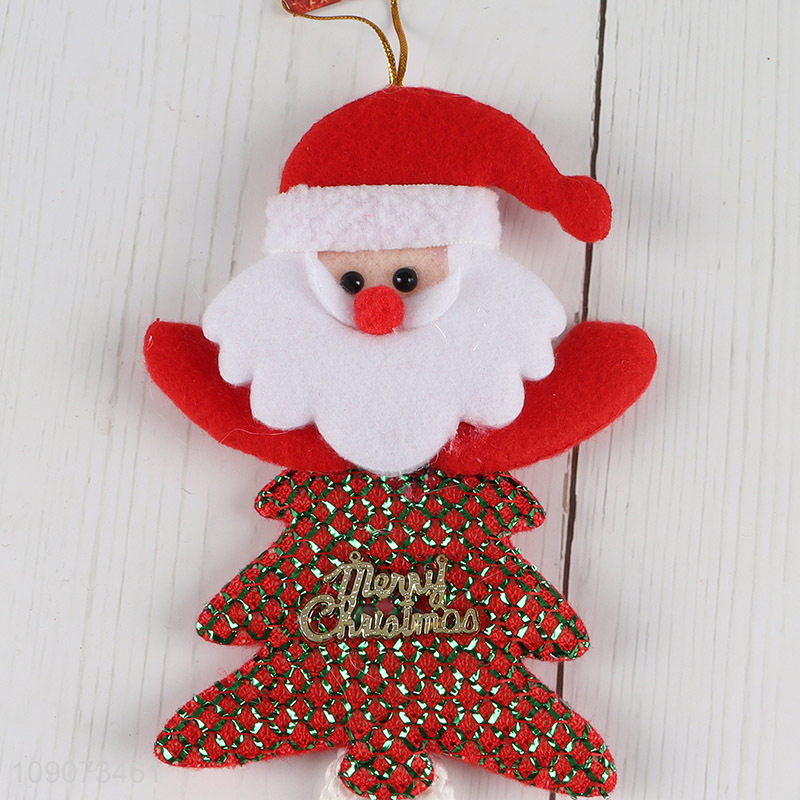 Hot items Santa claus shape Christmas hanging ornament Christmas decoration for sale