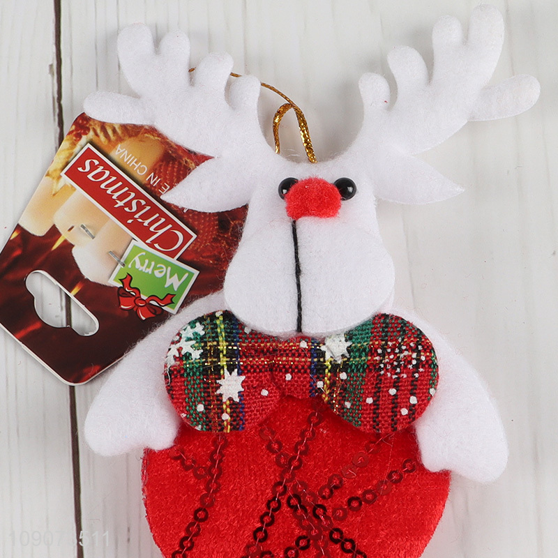 Popular products reindeer shape Christmas hanging ornament Christmas decoration