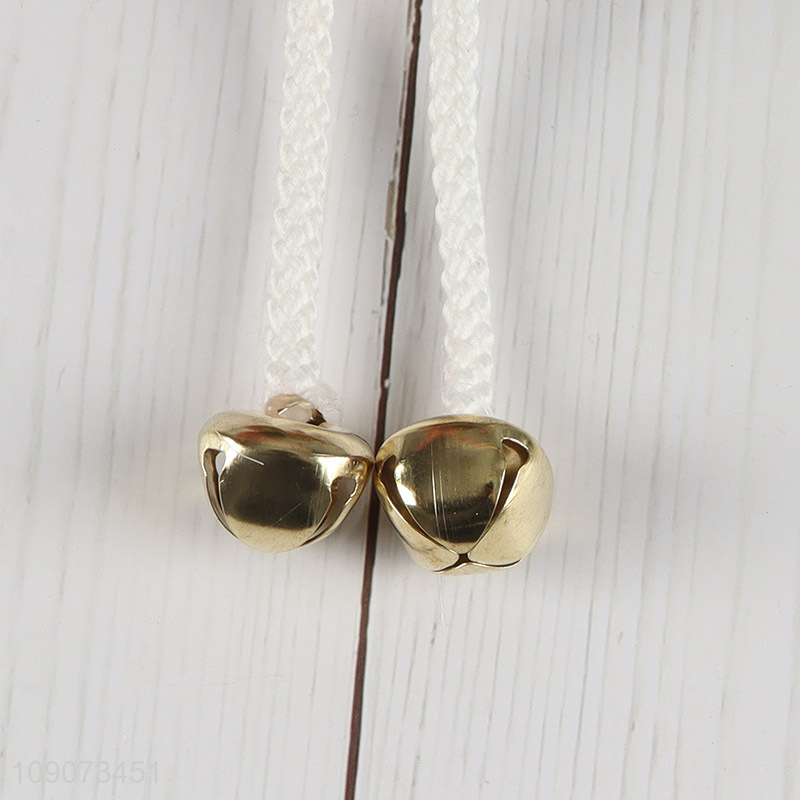 China supplier reindeer shape Christmas hanging ornament with bell