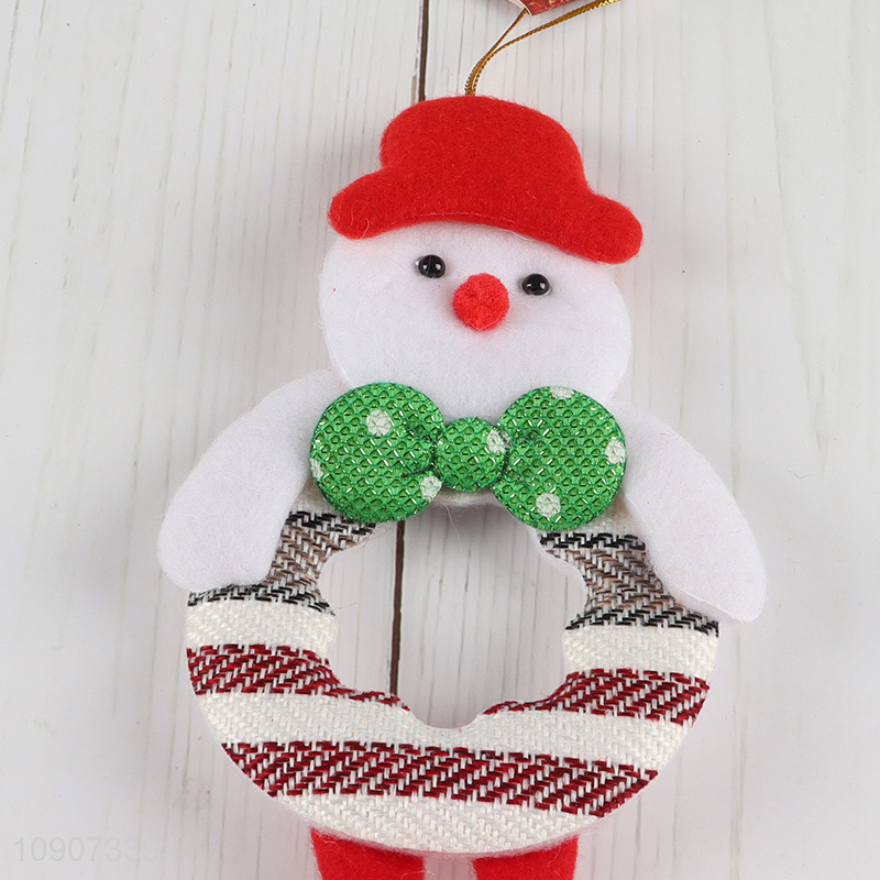 Hot products Christmas decoration snowman Christmas hanging ornament for sale