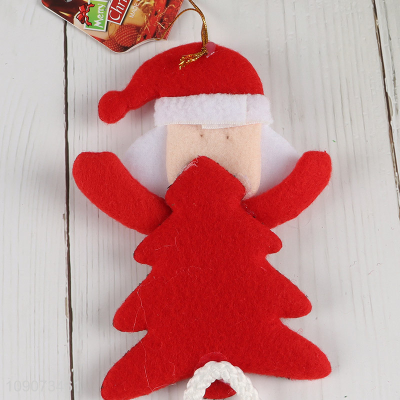 Hot items Santa claus shape Christmas hanging ornament Christmas decoration for sale