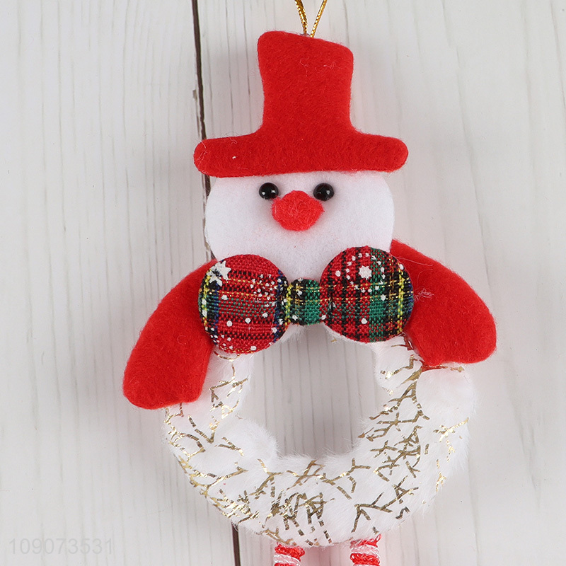 New products snowman shape Christmas hanging ornament Christmas tree decoration