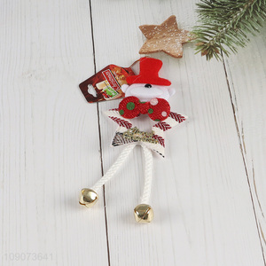 Low price bear shape long legs Christmas hanging ornament for decoration