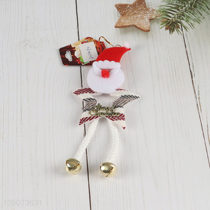 Online wholesale Santa claus shape Christmas hanging ornament for Christmas tree