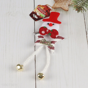 Popular products snowman Christmas hanging ornament with bell
