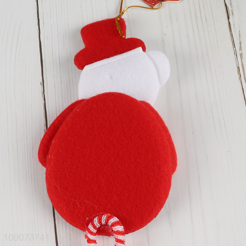 Factory wholesale bear shape Christmas tree Christmas hanging ornament