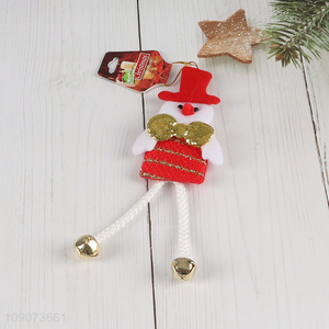Top selling snowman shape Christmas hanging ornament for Christmas decoration