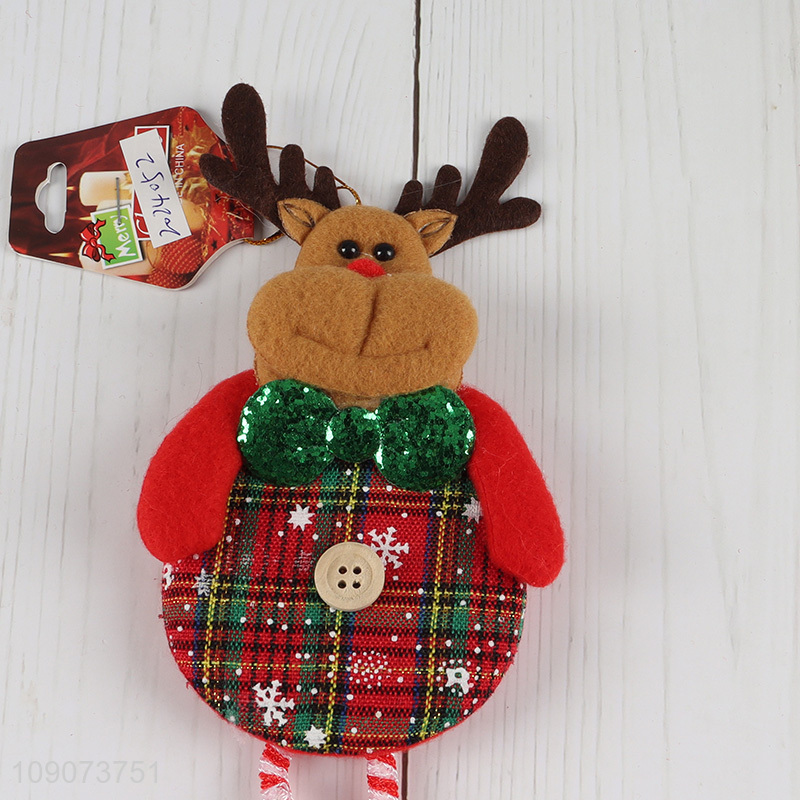 Popular products reindeer shape Christmas hanging ornament for xmas tree