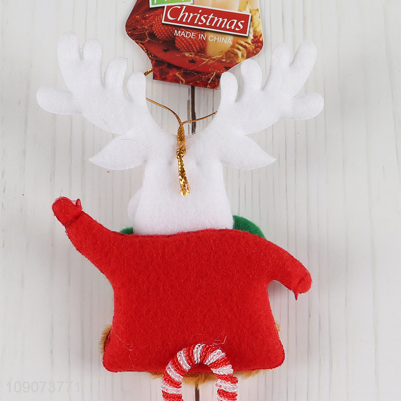 Top quality reindeer shape Christmas hanging ornament Christmas tree decoration