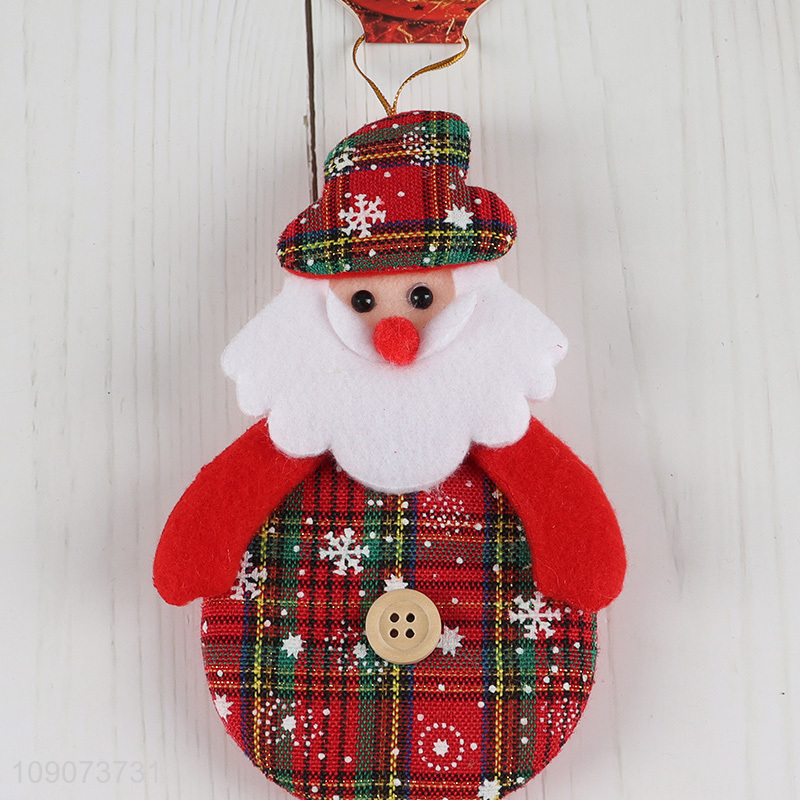New arrival Santa claus shape Christmas hanging ornament Christmas tree decoration
