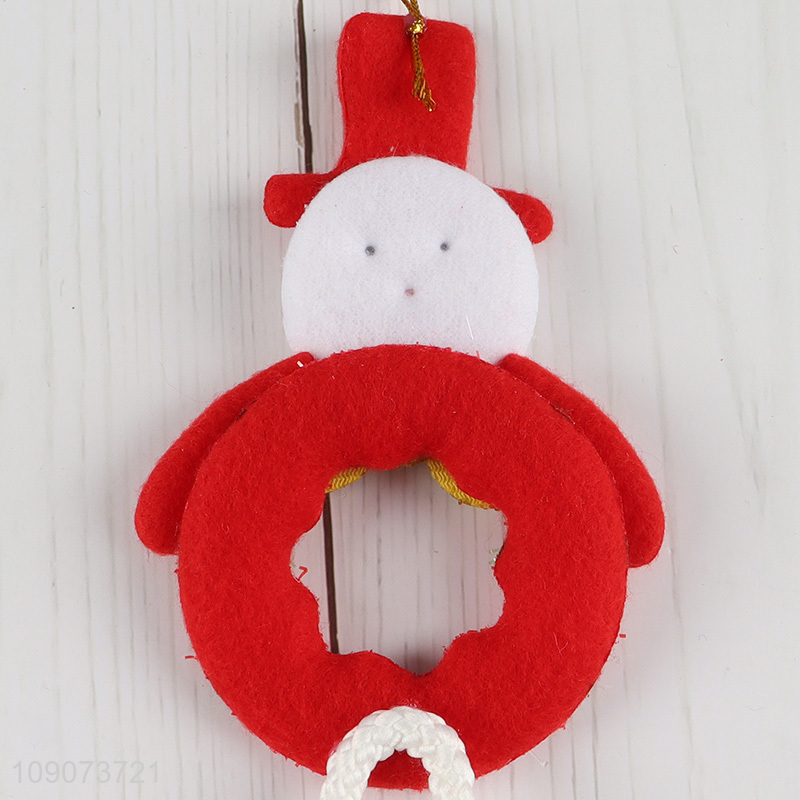 China wholesale snowman shape Christmas hanging ornament Christmas decoration