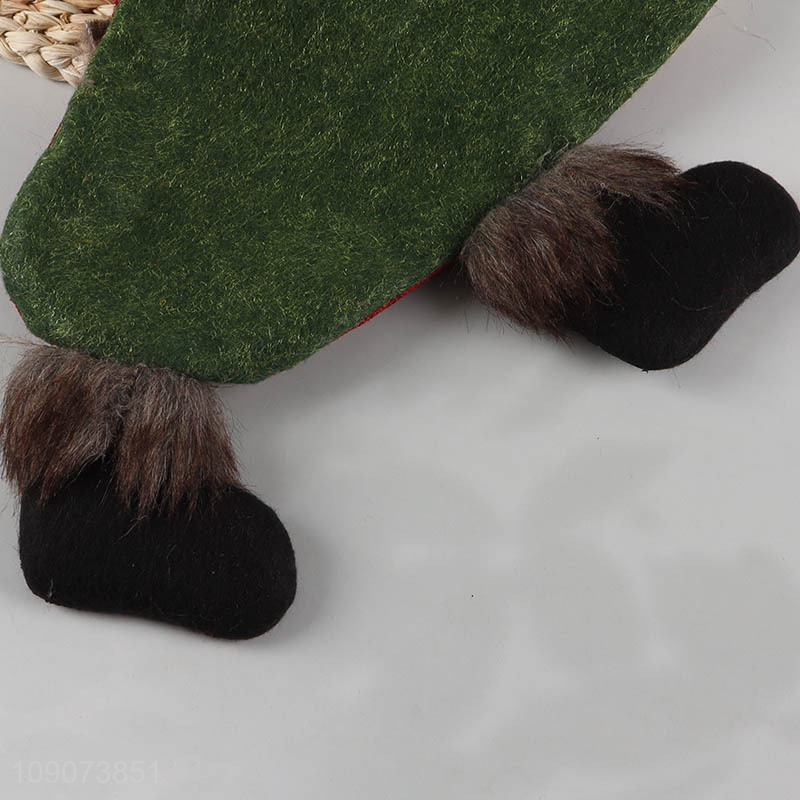 Yiwu market Christmas decoration snowman Christmas stocking candy bag