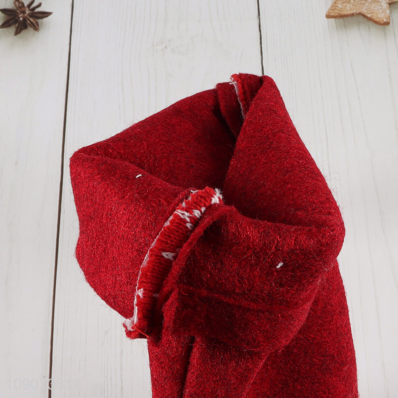 Good price Christmas decoration Christmas stocking candy bag for sale