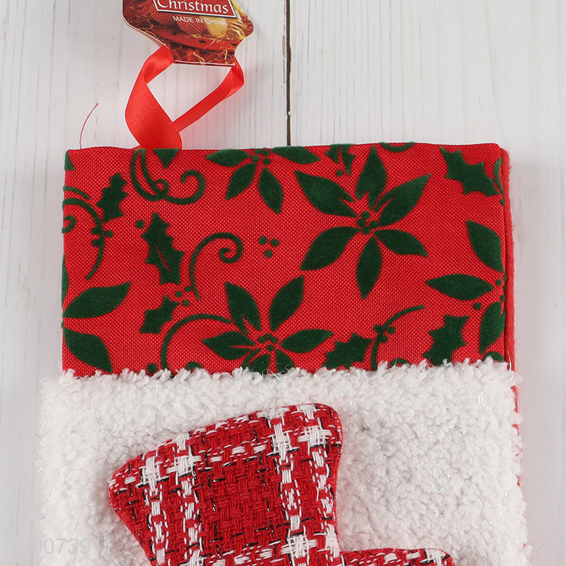 New arrival Christmas hanging ornament Christmas stocking candy bag
