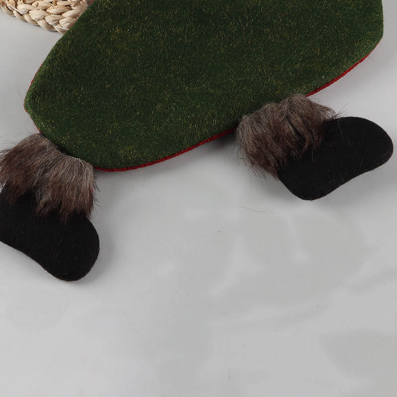 Latest products reindeer Christmas stocking candy bag Christmas gifts bag