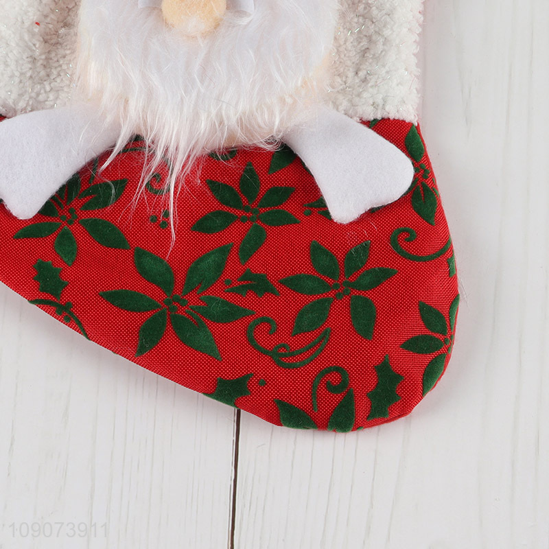 New arrival Christmas hanging ornament Christmas stocking candy bag