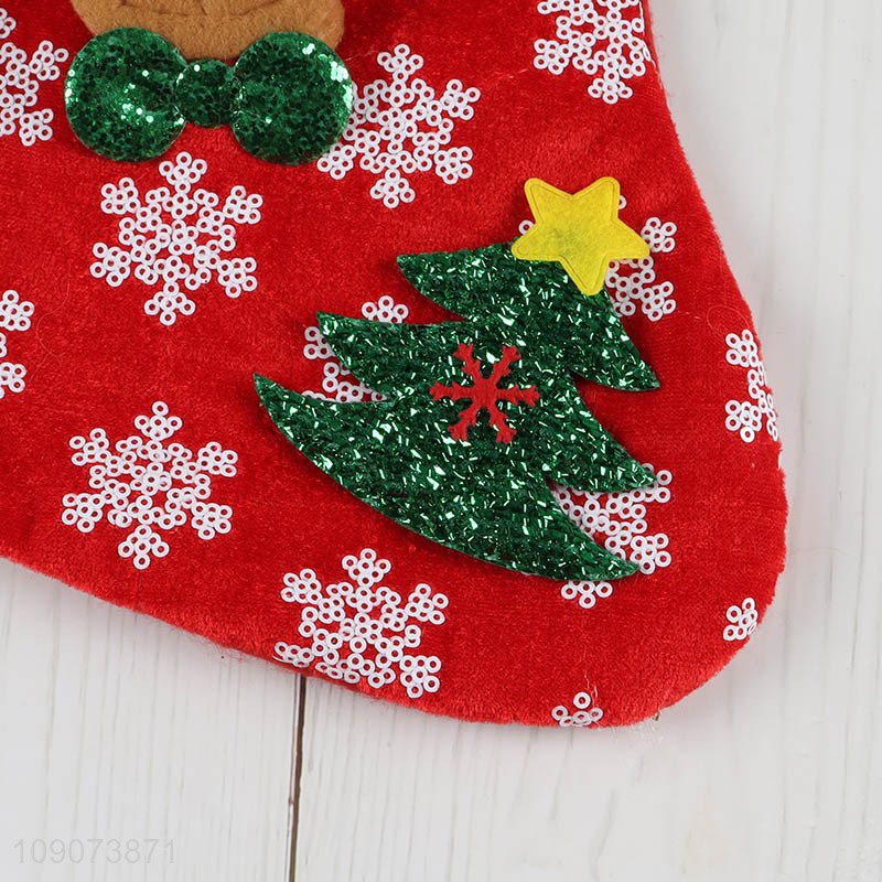 Online wholesale Christmas decoration Christmas stocking candy bag