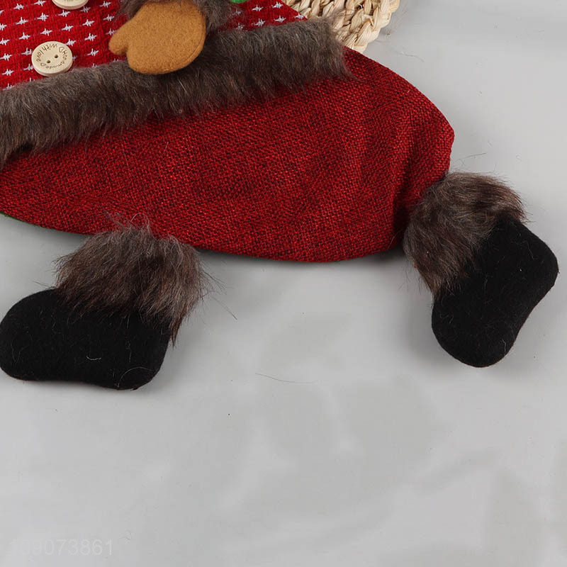Latest products reindeer Christmas stocking candy bag Christmas gifts bag
