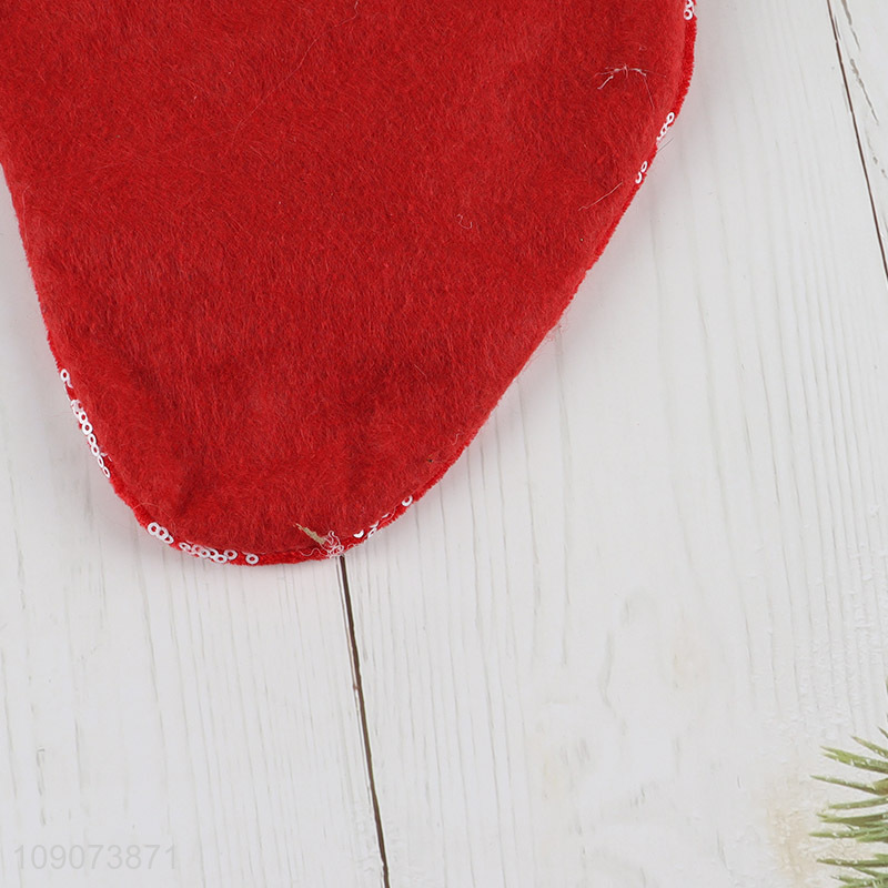Online wholesale Christmas decoration Christmas stocking candy bag