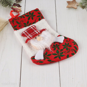 New arrival Christmas hanging ornament Christmas stocking candy bag
