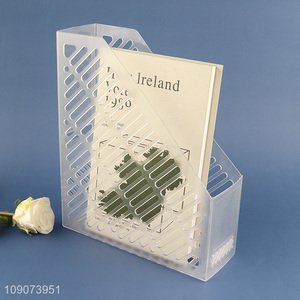 Yiwu market home office desktop bookend file box for sale