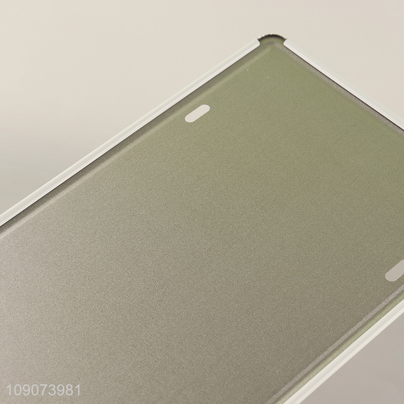 Hot products rectangle metal crafts no smoking vintage metal signs