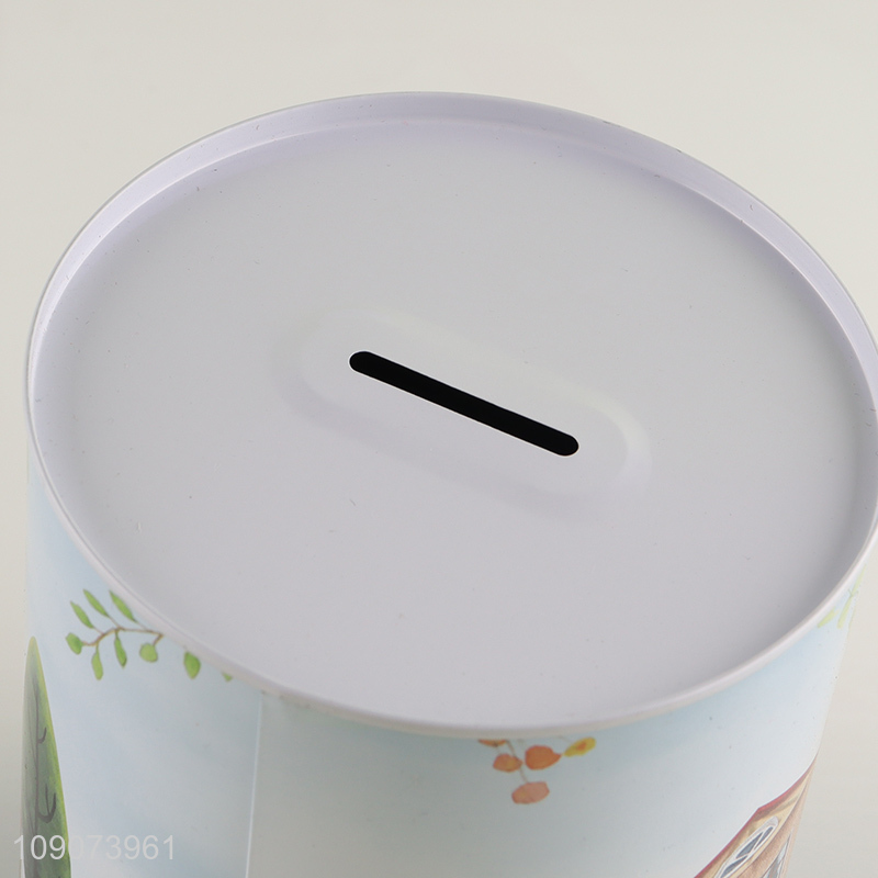 China products cartoon printed money box money bank for kids