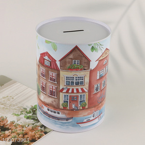 China products cartoon printed money box money bank for kids