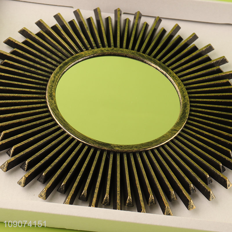 Good quality 3pcs vintage wall decor wall mirror set for sale