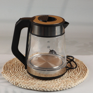 Good Quality 2L Eletric Kettle Glass Electric Flower Tea Kettle