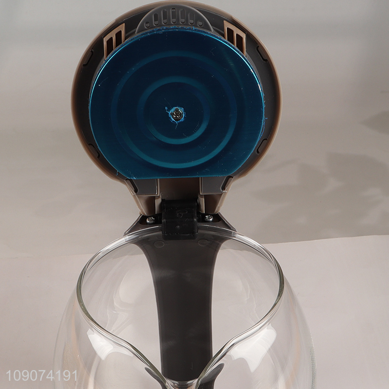 Factory Supply 1.8L Hot Water Boiler Glass Electric Tea Kettle