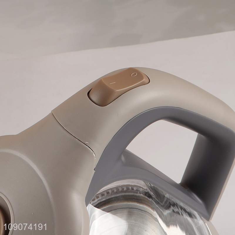 Factory Supply 1.8L Hot Water Boiler Glass Electric Tea Kettle